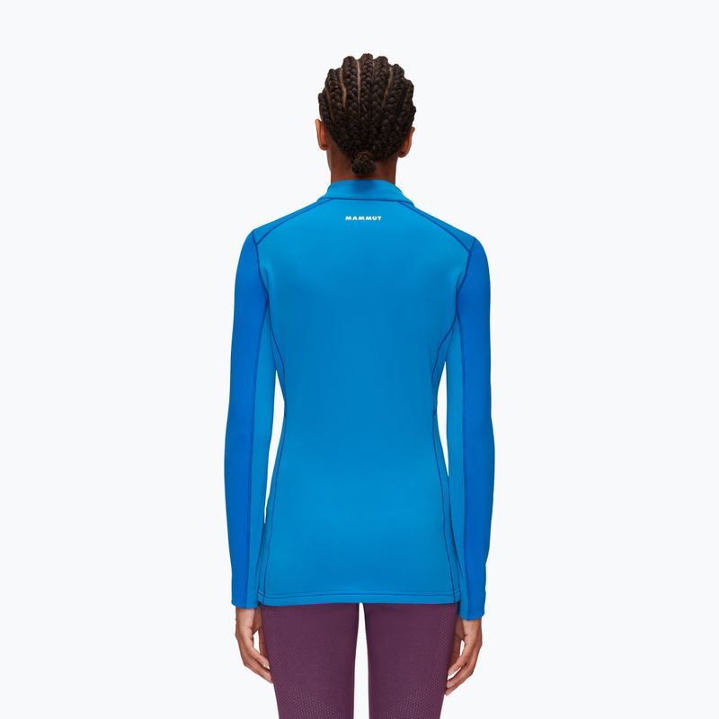 Bluza trekkingowa damska Mammut Aenergy ML Half Zip Pull gentian/ice 2