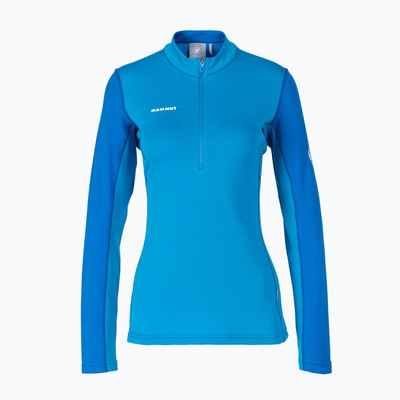Bluza trekkingowa damska Mammut Aenergy ML Half Zip Pull gentian/ice