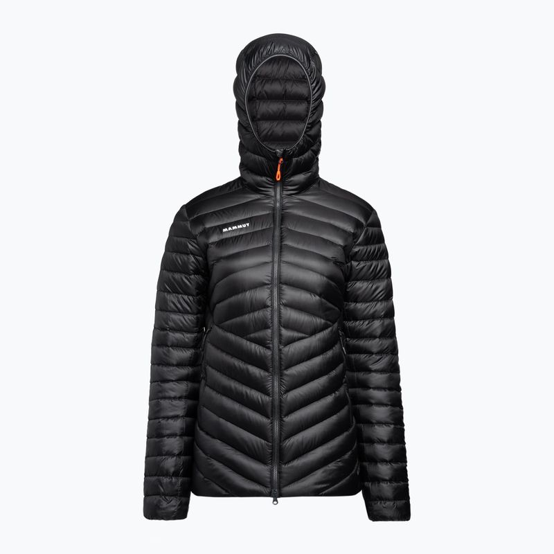 Kurtka puchowa damska Mammut Broad Peak IN Hooded black/white 4
