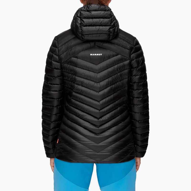 Kurtka puchowa damska Mammut Broad Peak IN Hooded black/white 2
