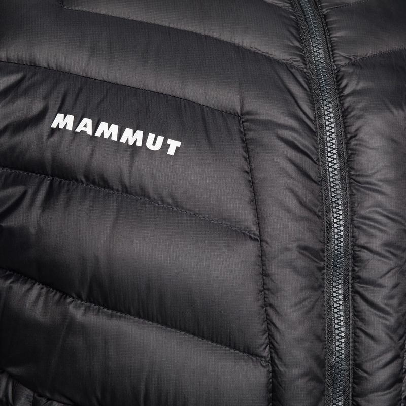 Kurtka puchowa męska Mammut Broad Peak IN Hooded black/white 6