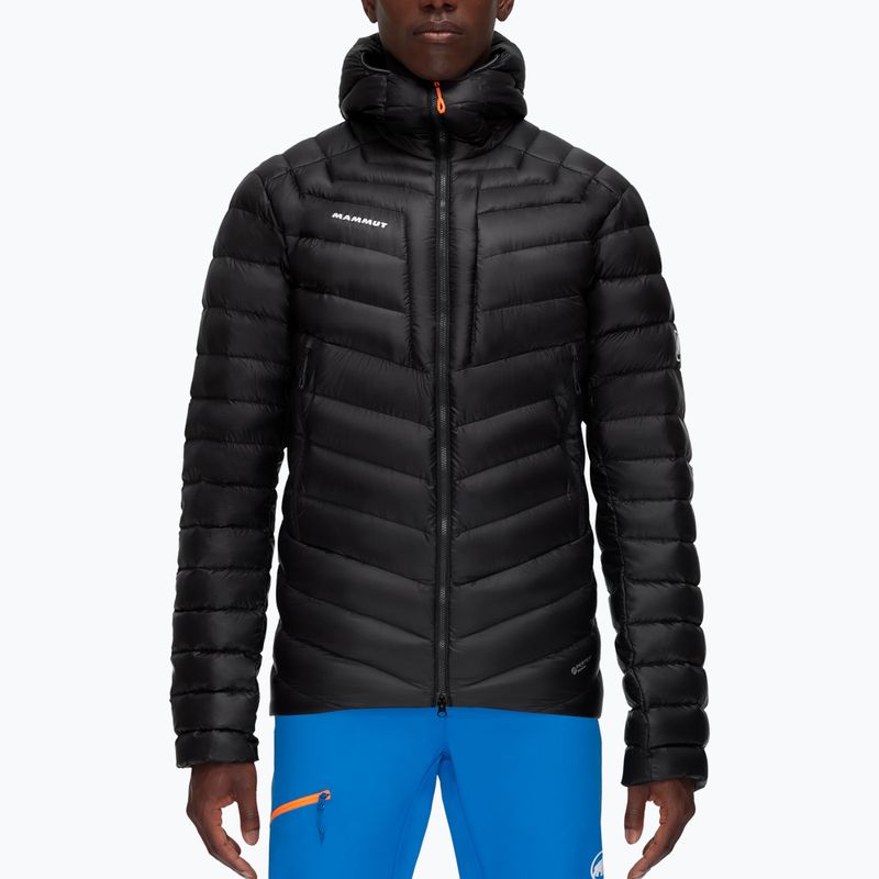 Kurtka puchowa męska Mammut Broad Peak IN Hooded black/white