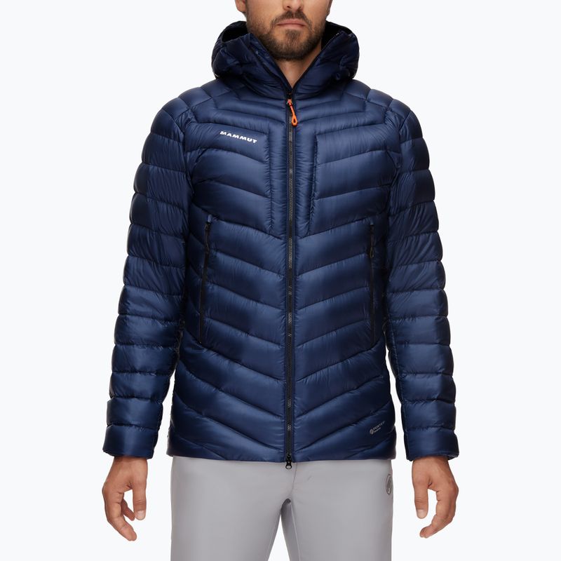 Kurtka puchowa męska Mammut Broad Peak IN Hooded marine 2