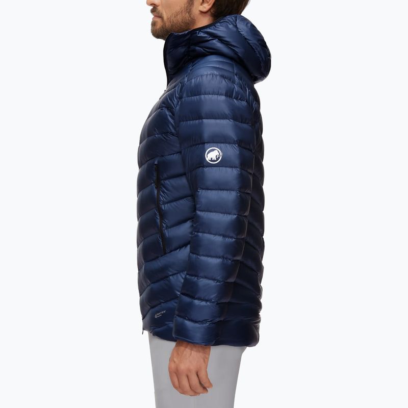Kurtka puchowa męska Mammut Broad Peak IN Hooded marine 3