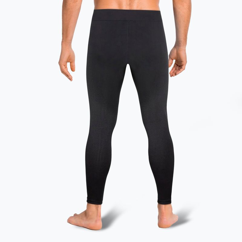 Spodnie termoaktywne męskie ODLO Performance Warm Bl Bottom Long black keystyle 2