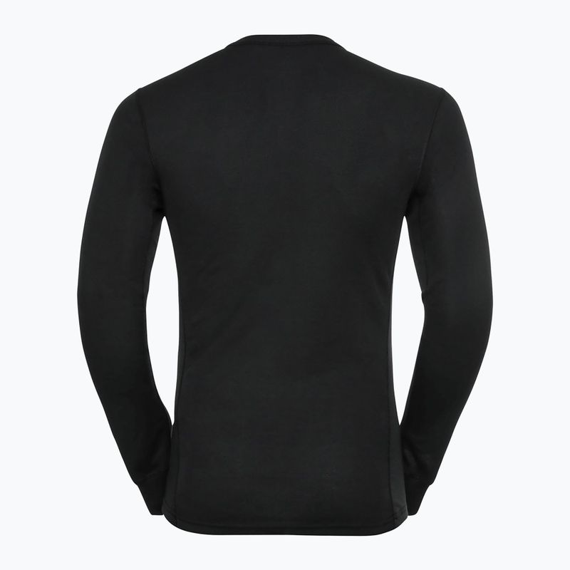 Longsleeve termoaktywny męski ODLO Active Warm Bl Top Crew Neck black 4