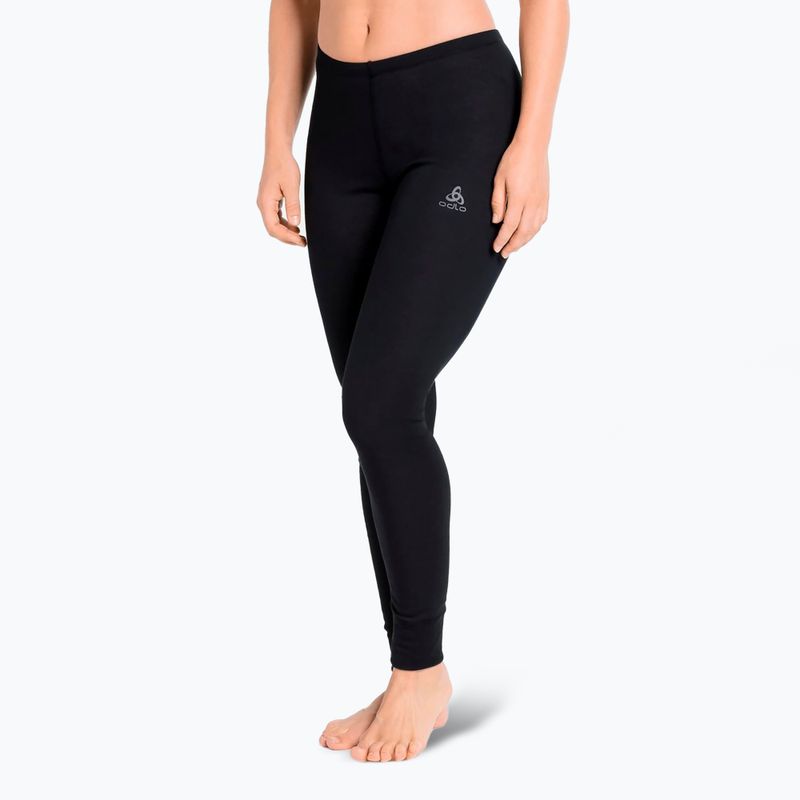 Spodnie termoaktywne damskie ODLO Active Warm Bl Bottom Long black