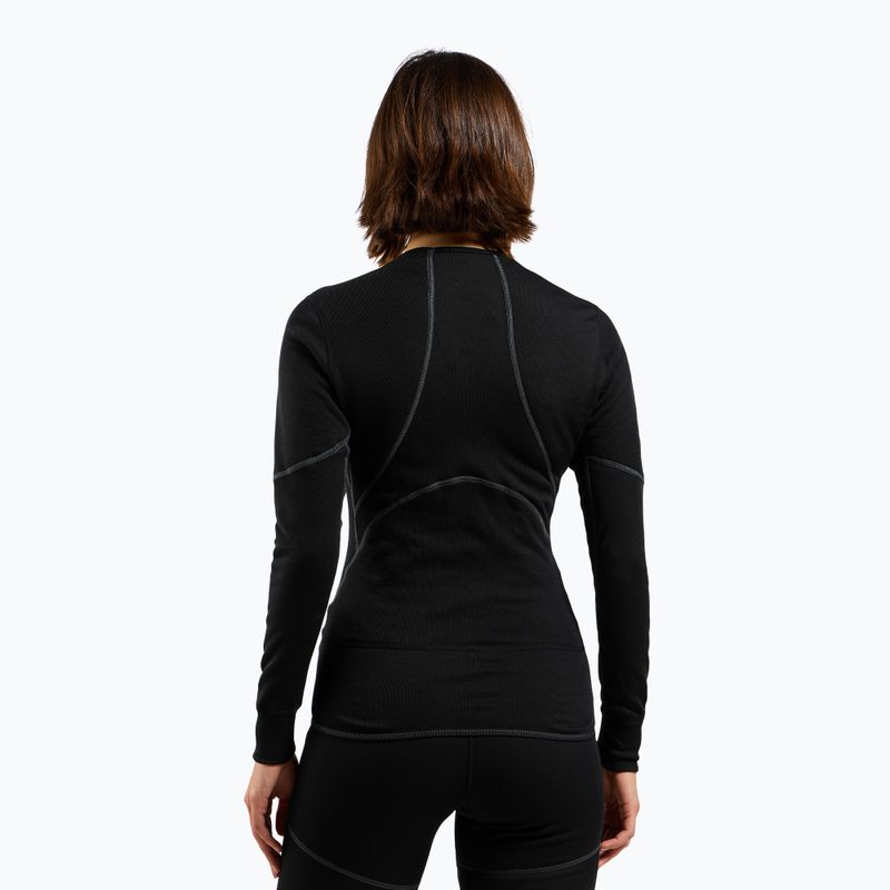 Bluza termoaktywna damska Active X-Warm Bl Top Crew Neck black 3