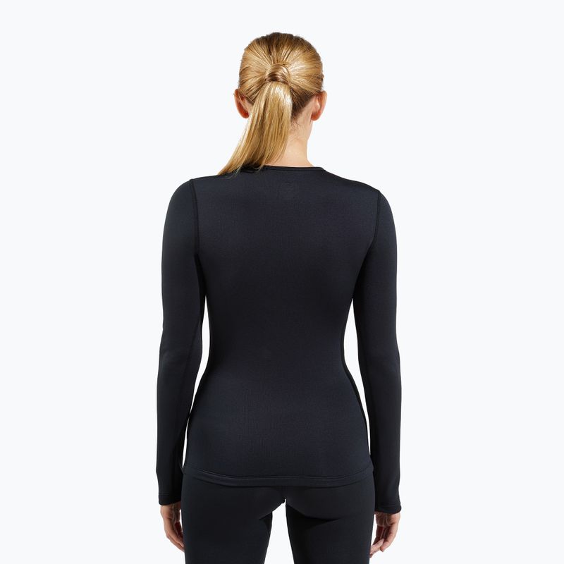 Bluza termoaktywna damska ODLO Fundamentals Active Warm Bl Top Crew Neck black 3