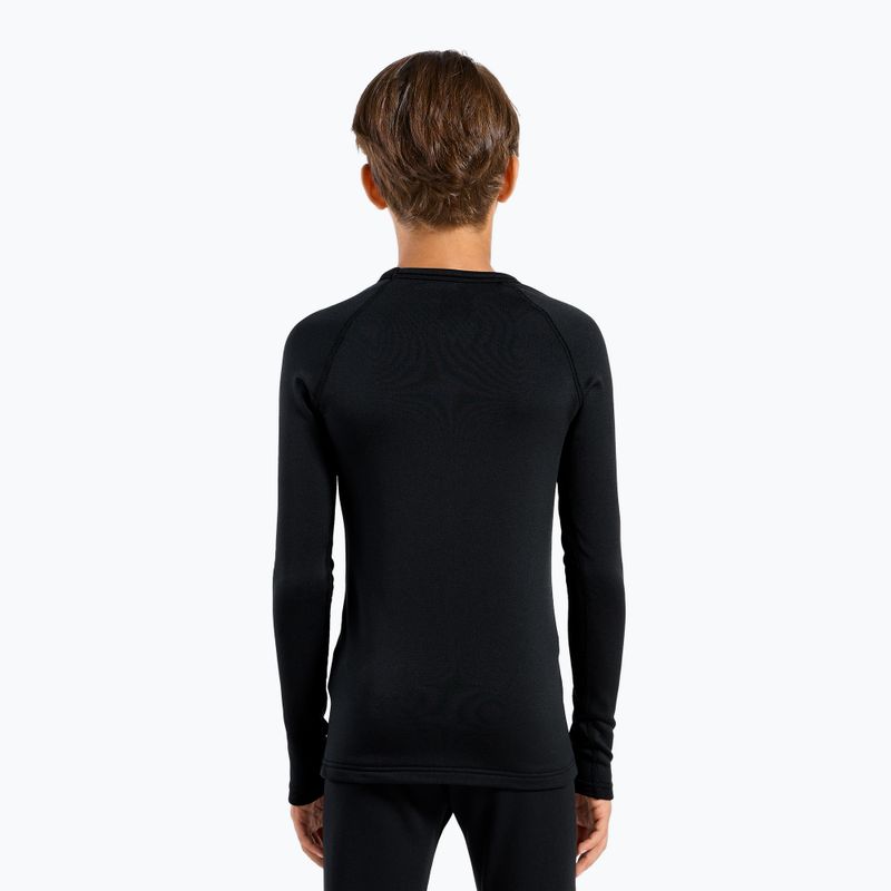 Komplet bielizny termoaktywnej dziecięcej ODLO Fundamentals Active Warm Eco black 3