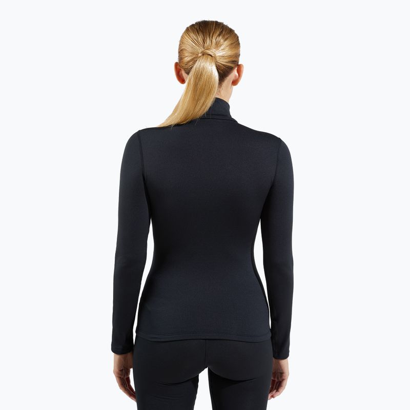 Longsleeve termoaktywny damski ODLO Fundamentals Active Warm Bl Top Turtle Neck black 3