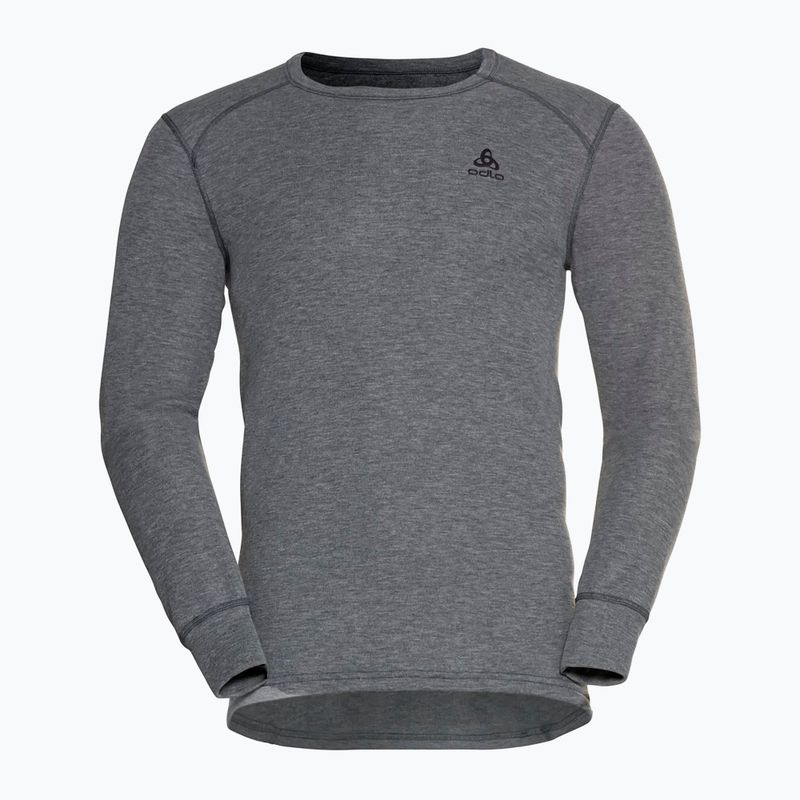 Longsleeve termoaktywny męski ODLO Active Warm Bl Top Crew Neck odlo steel grey melange