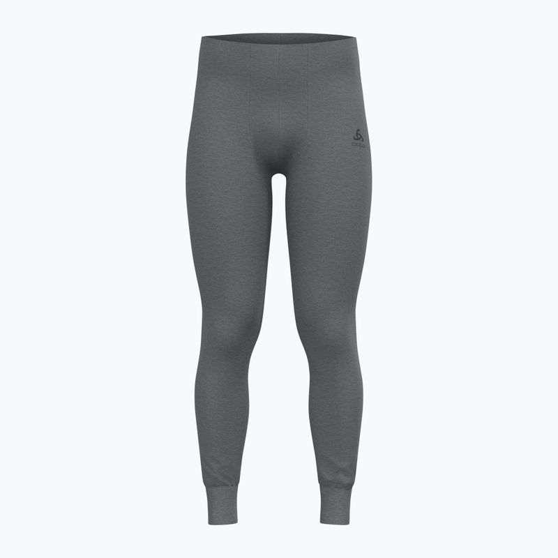 Spodnie termoaktywne męskie ODLO Active Warm Bl Bottom Long odlo steel grey melange