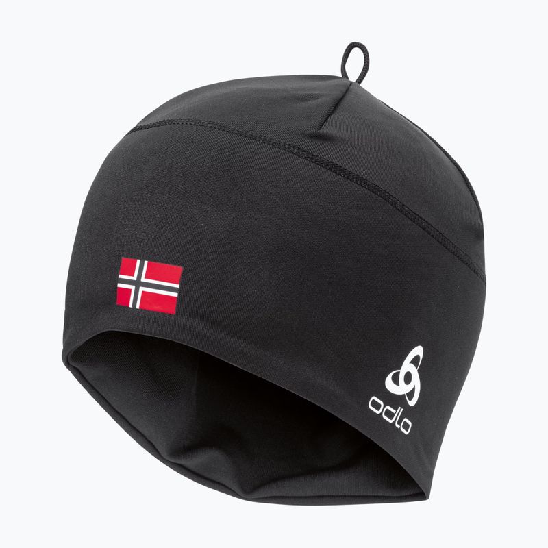 Czapka zimowa ODLO Polyknit Fan Warm black/norwegian flag 2