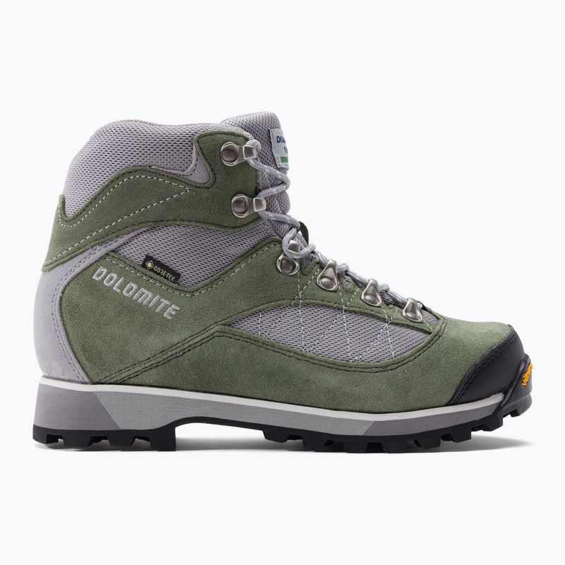 Buty trekkingowe damskie Dolomite Zernez GTX olive green/aluminium grey 2