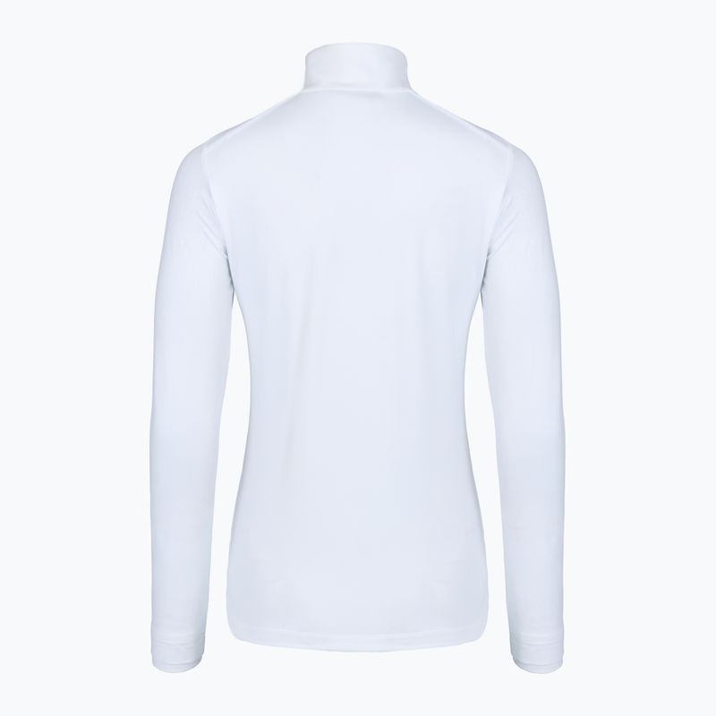 Bluza narciarska damska KJUS Feel Midlayer Half Zip white 2