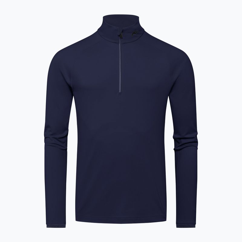 Bluza narciarska męska KJUS Feel Midlayer Half Zip deep space