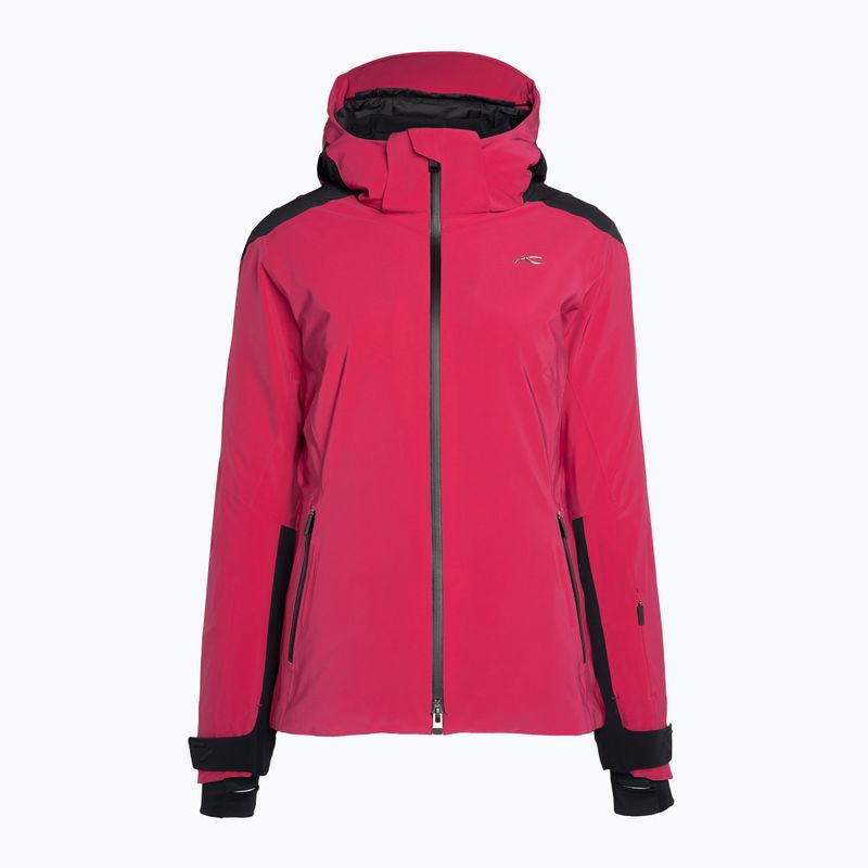 Kurtka narciarska damska KJUS Formula cranberry/black