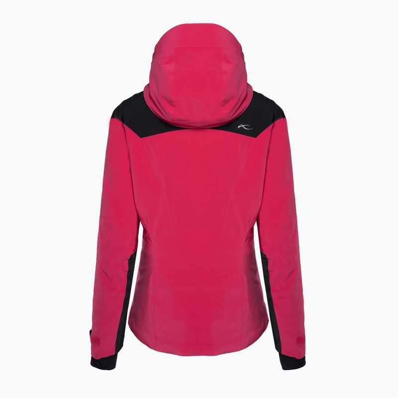Kurtka narciarska damska KJUS Formula cranberry/black 2