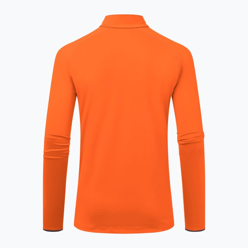 Bluza narciarska męska KJUS Feel Midlayer Half Zip kjus orange 2