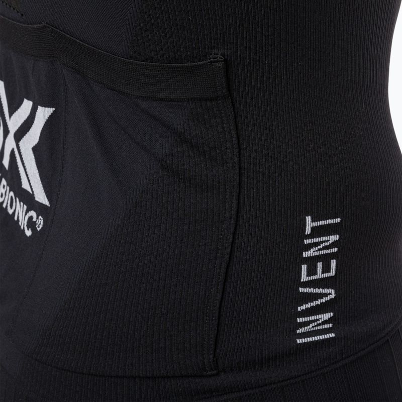 Koszulka rowerowa męska X-Bionic Regulator Bike Race Zip SH opal black/arctic white 4