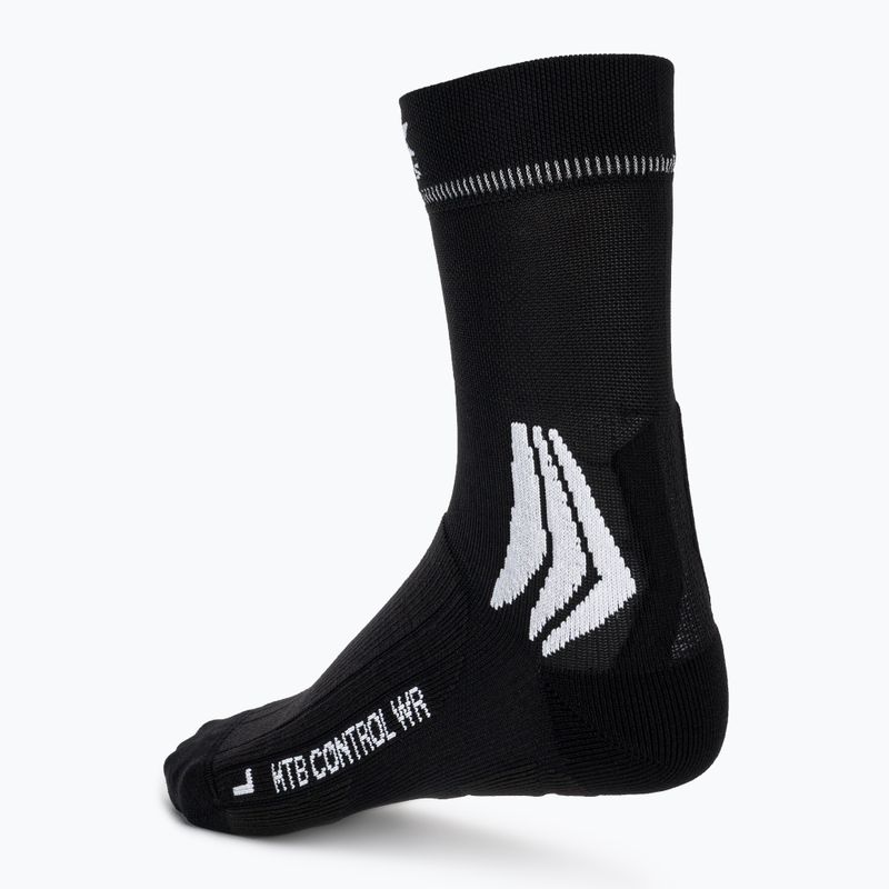 Skarpety X-Socks MTB Control WR 4.0 opal black/arctic white 2