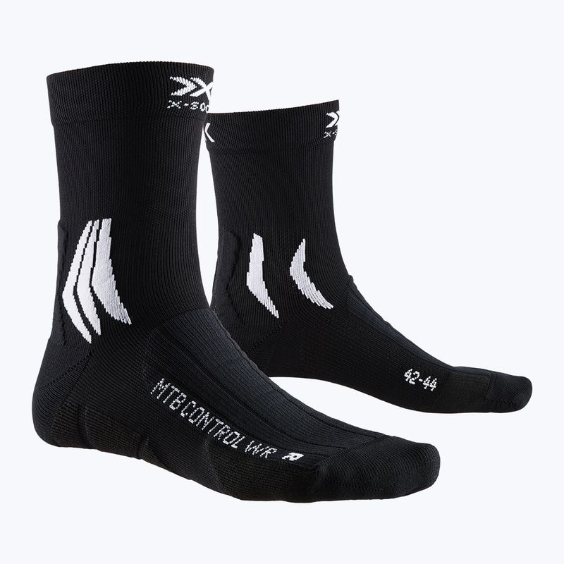 Skarpety X-Socks MTB Control WR 4.0 opal black/arctic white 4