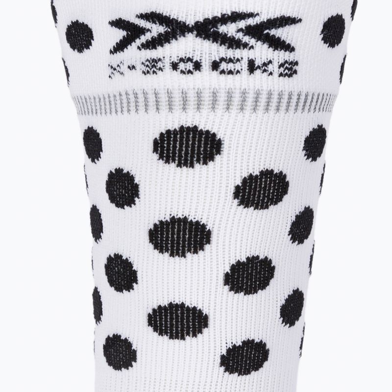 Skarpety X-Socks Bike Race arctic white/dot/stripe 6