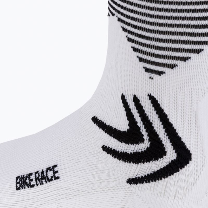 Skarpety X-Socks Bike Race arctic white/opal black 4