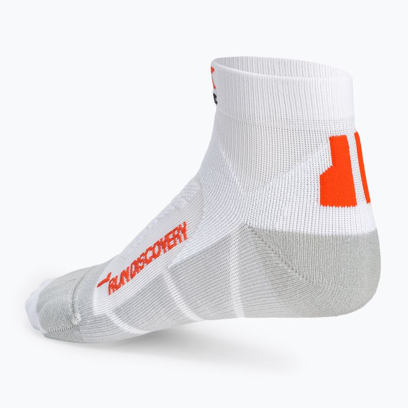 Skarpety X-Socks Run Discovery arctic white/dolomite grey 2