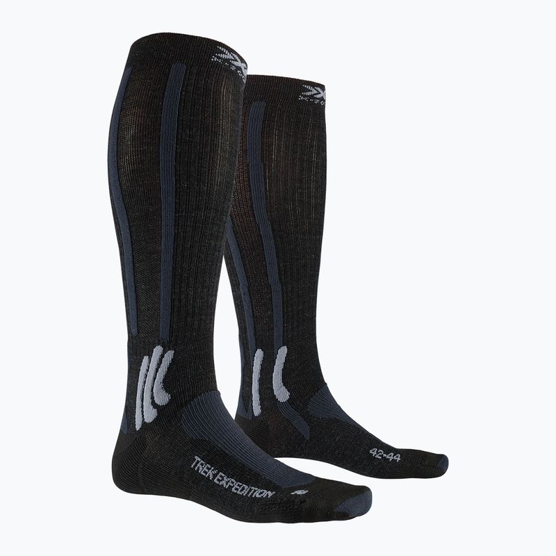 Skarpety X-Socks Trek Expedition opal black/dolomite grey melange 5