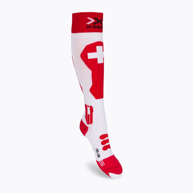 Skarpety narciarskie X-Socks Ski Patriot 4.0 Switzerland switzerland/red