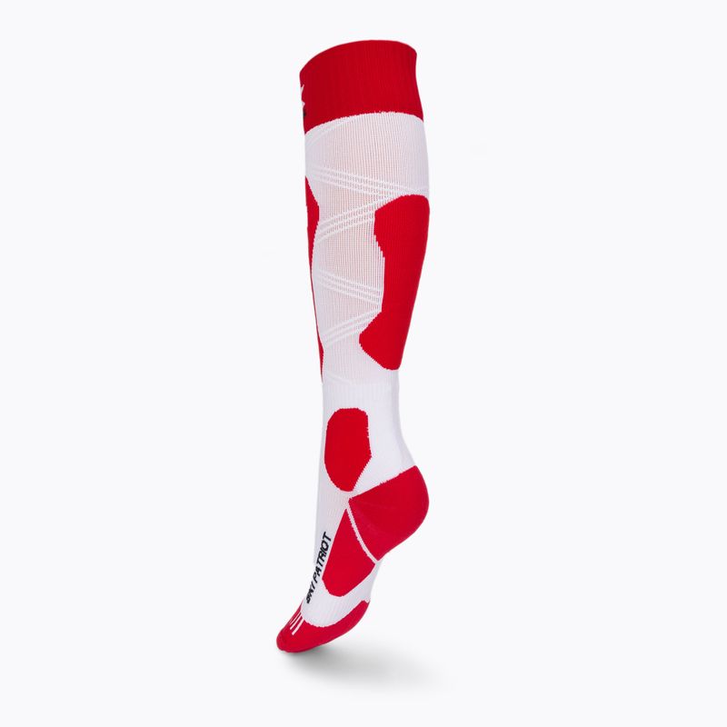 Skarpety narciarskie X-Socks Ski Patriot 4.0 Switzerland switzerland/red 2