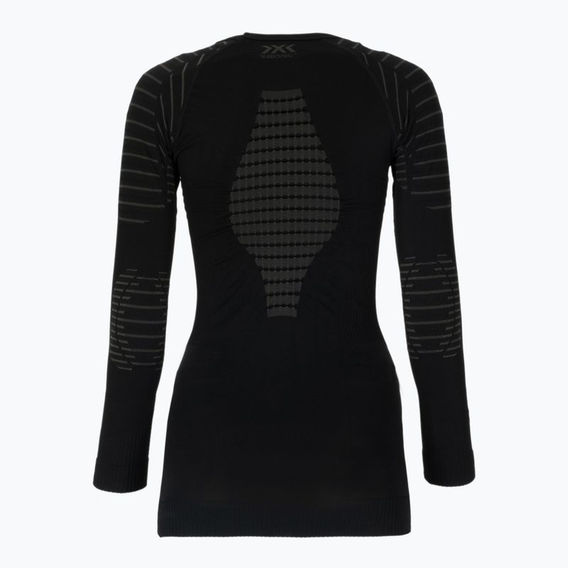 Bluza termoaktywna damska X-Bionic Invent 4.0 LS black/charcoal 2