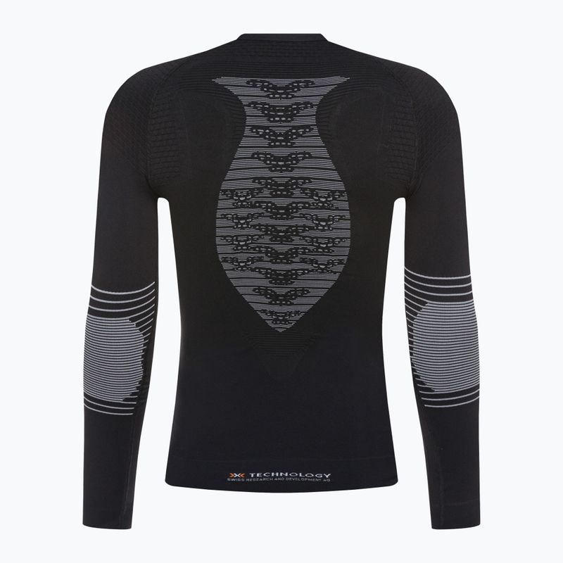 Bluza termoaktywna męska X-Bionic Energizer 4.0 opal black/arctic white 2