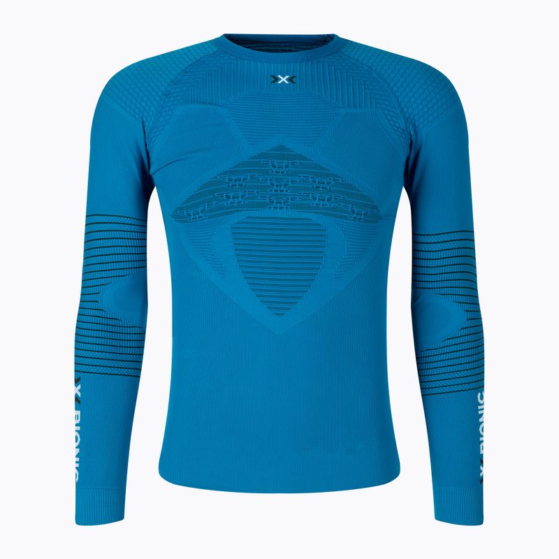 Longsleeve termoaktywny męski X-Bionic Energizer 4.0 teal blue/anthracite