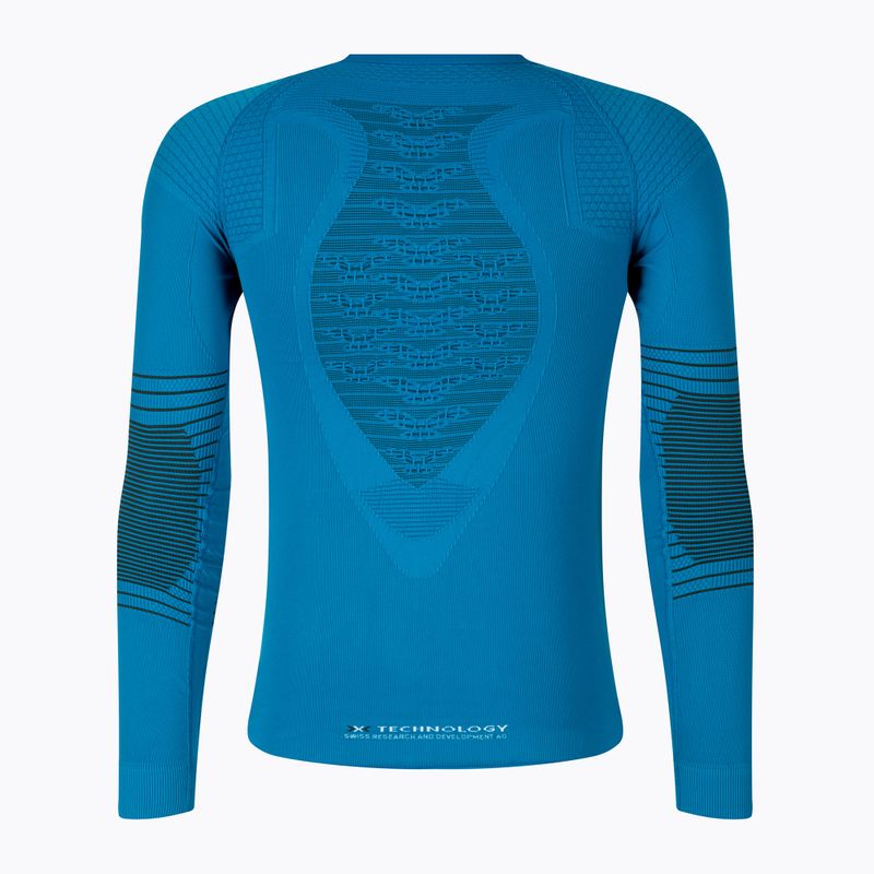 Longsleeve termoaktywny męski X-Bionic Energizer 4.0 teal blue/anthracite 2