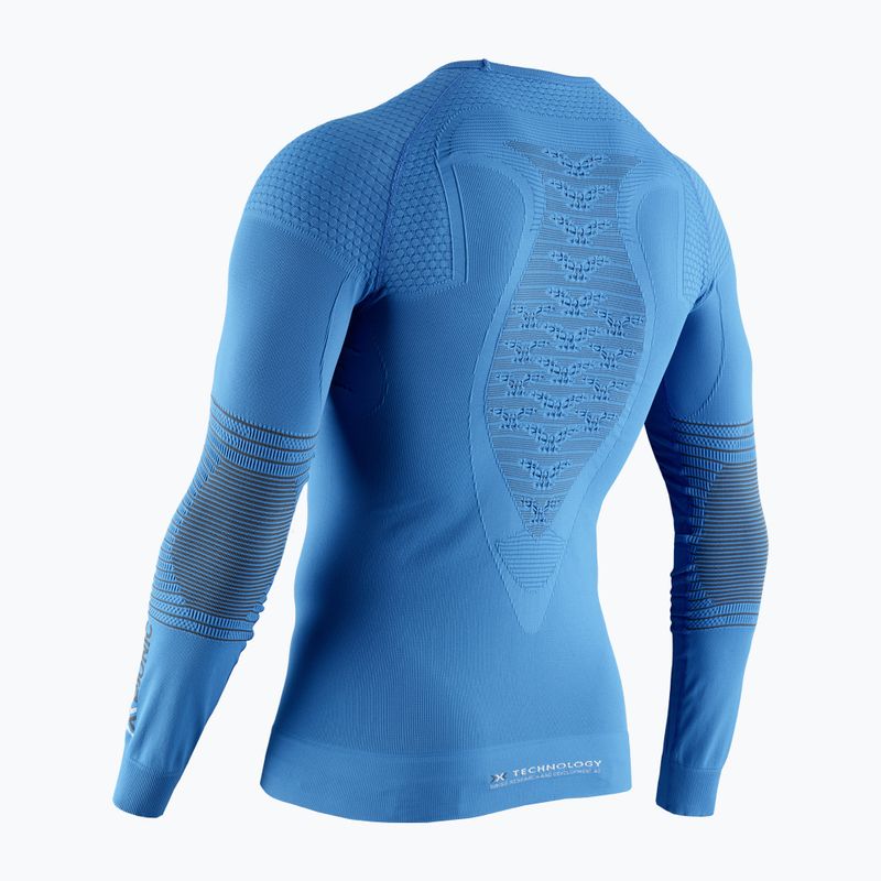 Longsleeve termoaktywny męski X-Bionic Energizer 4.0 teal blue/anthracite 6