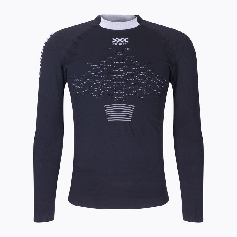 Bluza termoaktywna męska X-Bionic The Trick 4.0 Run opal black/arctic white