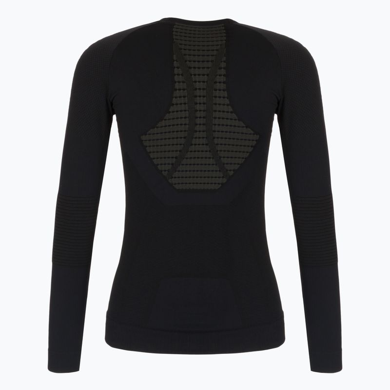 Longsleeve termoaktywny damski X-Bionic Invent 4.0 Run Speed black/charcoal 2