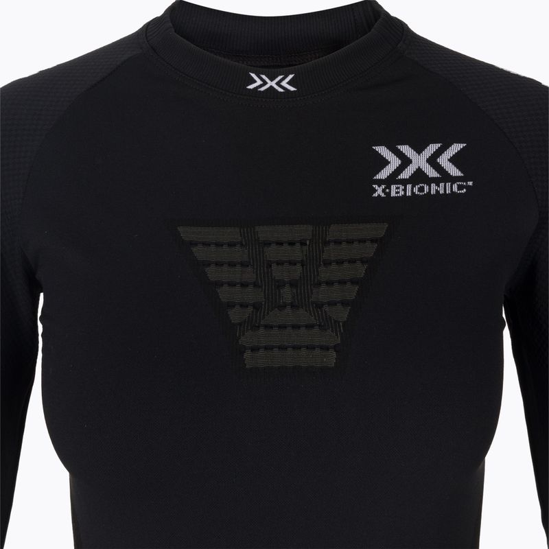 Longsleeve termoaktywny damski X-Bionic Invent 4.0 Run Speed black/charcoal 3