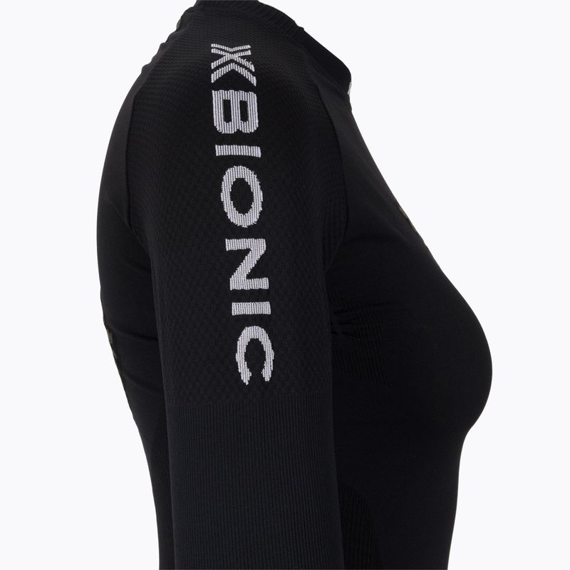 Bluza termoaktywna damska X-Bionic Invent 4.0 Run Speed black/charcoal 5