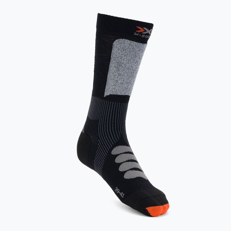 Skarpety narciarskie X-Socks X-Country Race 4.0 black/stone grey melange 2