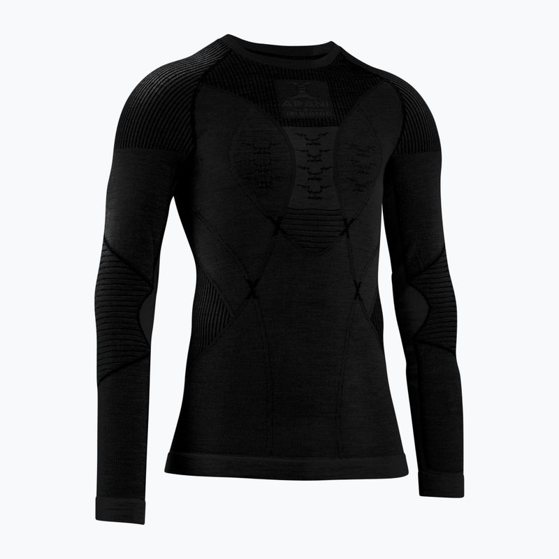 Longsleeve termoaktywny męski X-Bionic Apani 4.0 Merino black/black 5