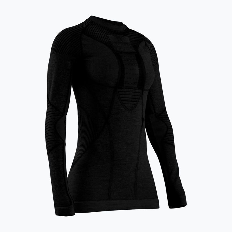 Bluza termoaktywna damska X-Bionic Apani 4.0 Merino black/black 4