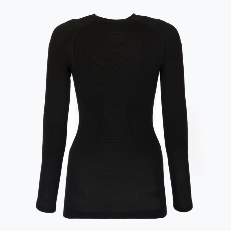 Bluza termoaktywna damska X-Bionic Apani 4.0 Merino black/black 2