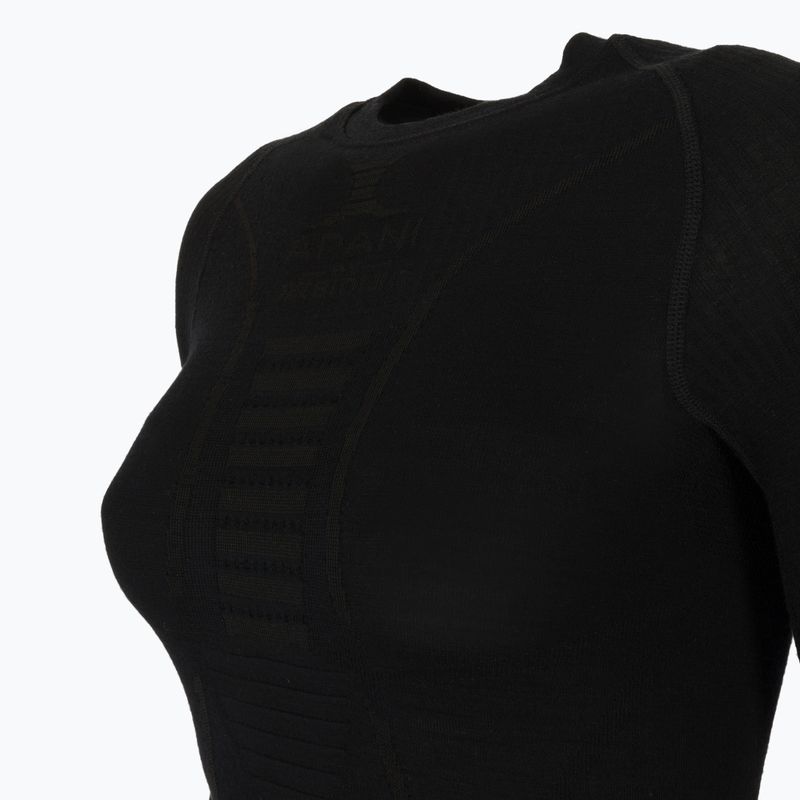 Bluza termoaktywna damska X-Bionic Apani 4.0 Merino black/black 3