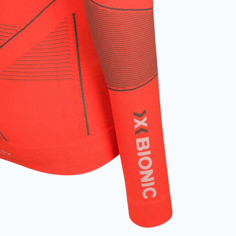Bluza termoaktywna męska X-Bionic Energy Accumulator 4.0 sunset orange/anthracite 3