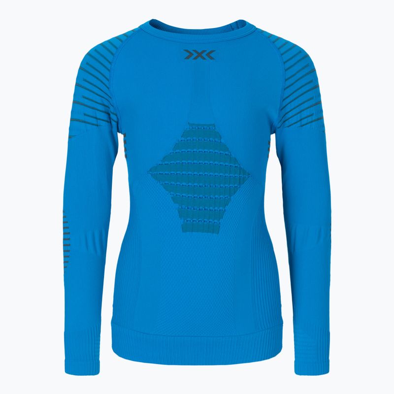 Longsleeve termoaktywny dziecięcy X-Bionic Invent 4.0 LS teal blue/anthracite