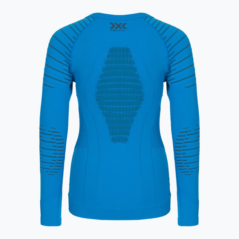 Bluza termoaktywna dziecięca X-Bionic Invent 4.0 LS teal blue/anthracite 2
